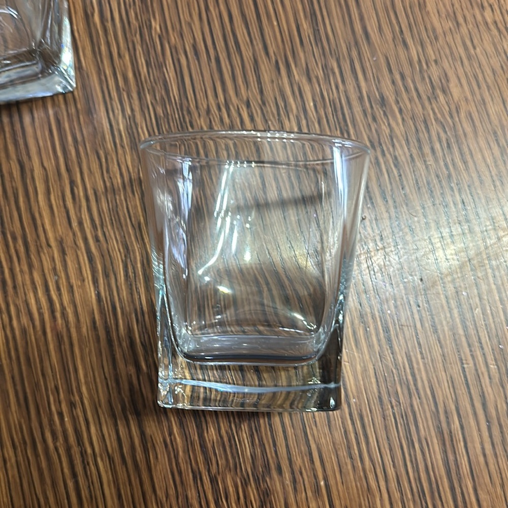 Living Quarters Ice Cube 4 Piece Rocks Glass Set - Picture 5 of 6